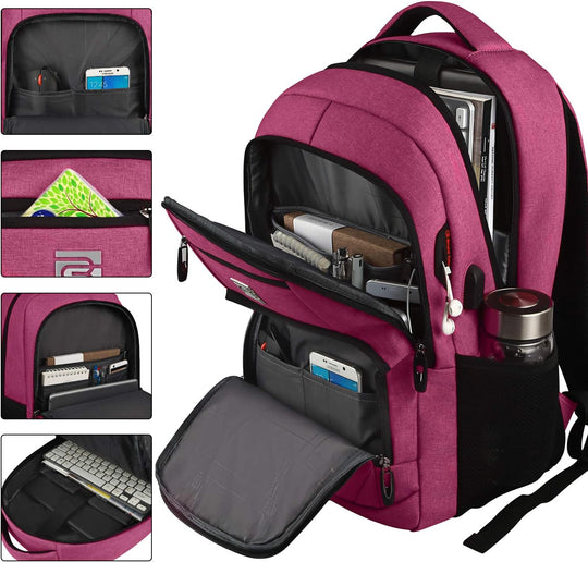 Anti-diefstal Laptop Rugzak – Slim Model met USB-poort
