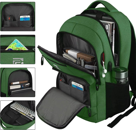 Anti-diefstal Laptop Rugzak – Slim Model met USB-poort