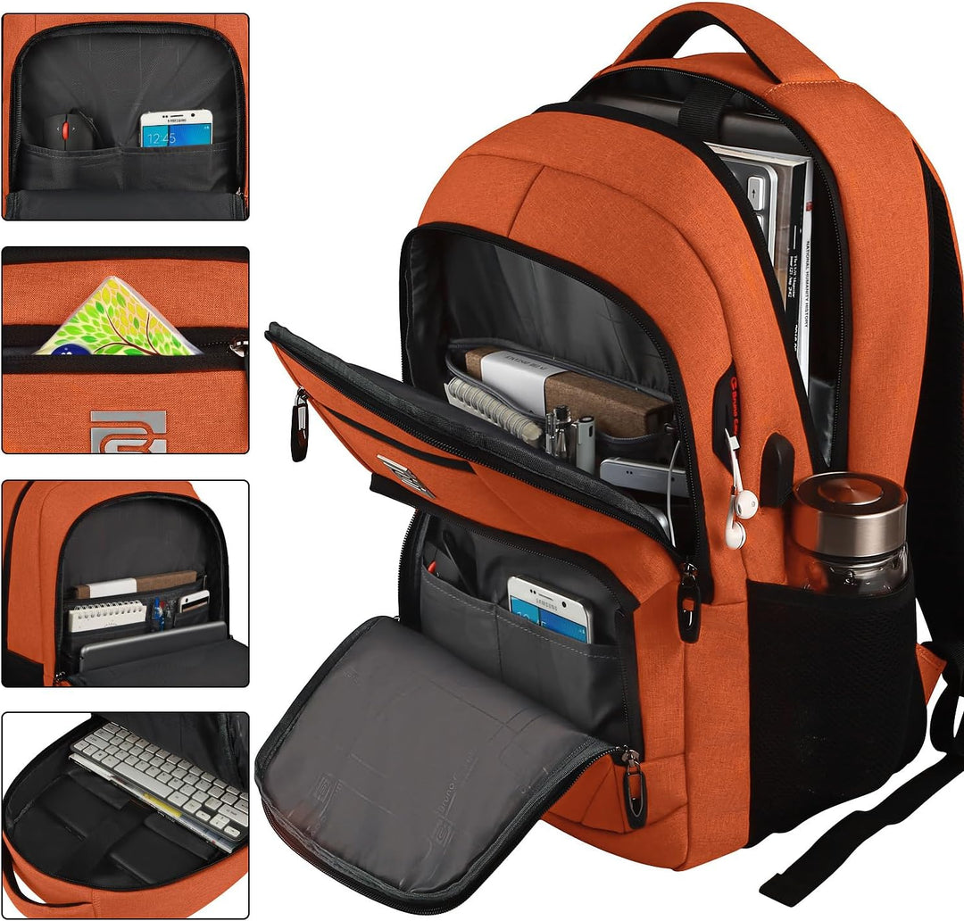 Anti-diefstal Laptop Rugzak – Slim Model met USB-poort