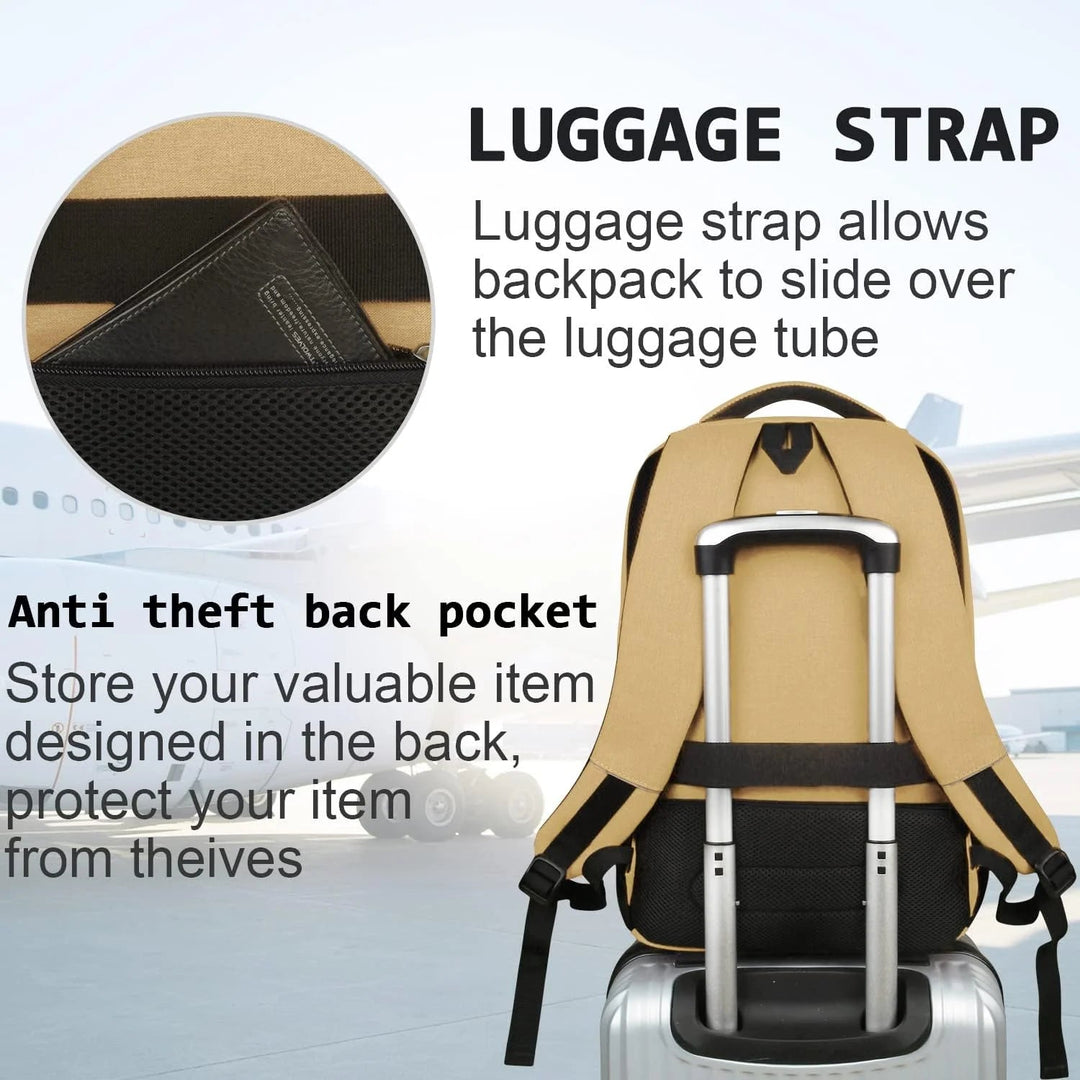 Anti-diefstal Laptop Rugzak – Slim Model met USB-poort