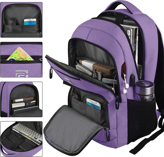 Anti-diefstal Laptop Rugzak – Slim Model met USB-poort