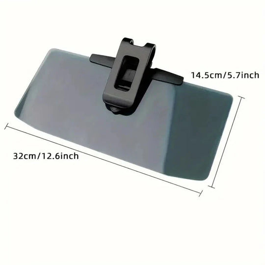 Anti-glare autozonneklepverlenger