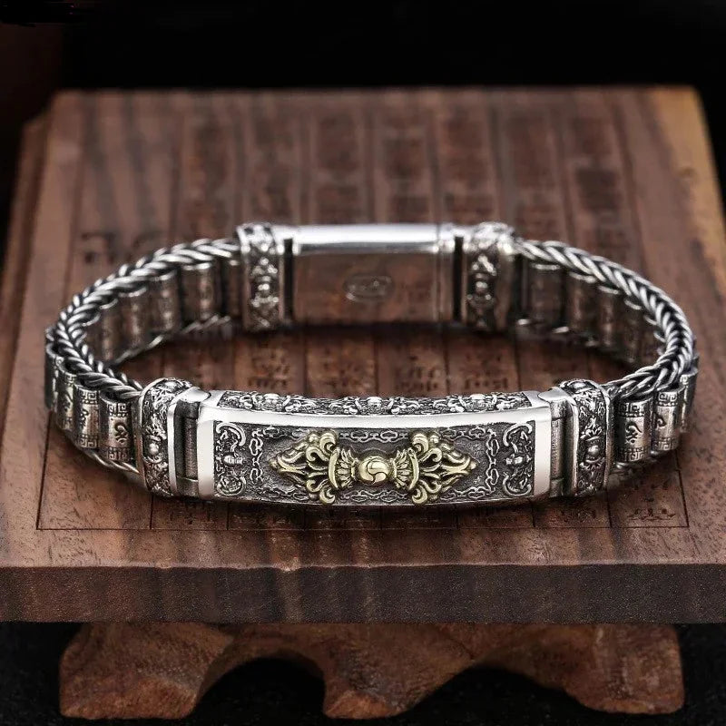 Armband – Zilverkleurig met Zes Symbolen