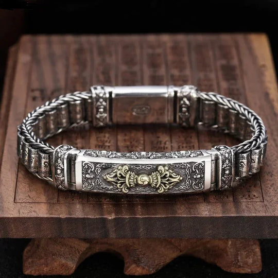 Armband – Zilverkleurig met Zes Symbolen