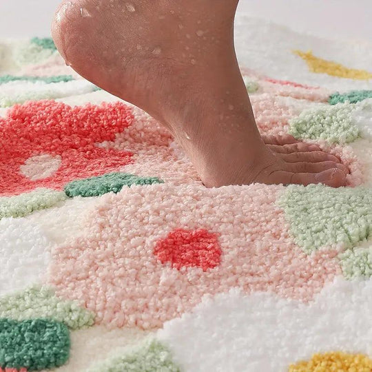 Moderno tappeto floreale di lusso e comfort