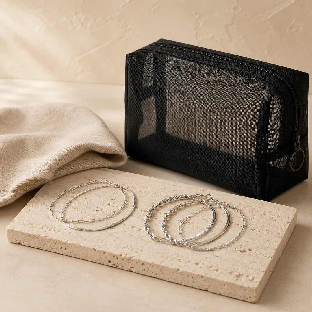 Cadeauset – Toilettas met Bijpassende Sieradenset