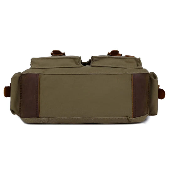 Canvas Schoudertas Heren – Ruime Crossbody Werktas