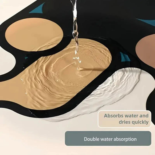 Non-Slip Creative Puzzle Earth Bath Mat