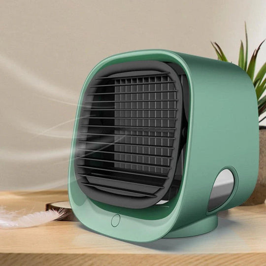 Compacte Airco 2-in-1 – Luchtkoeler &amp; Luchtbevochtiger voor Thuis of Kantoor