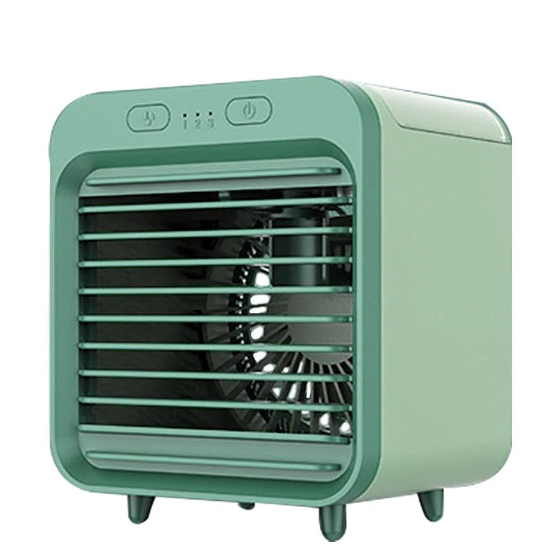 Compacte Airco 2-in-1 – Luchtkoeler &amp; Luchtbevochtiger voor Thuis of Kantoor