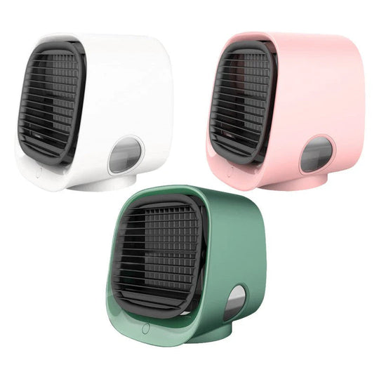 Compacte Airco 2-in-1 – Luchtkoeler &amp; Luchtbevochtiger voor Thuis of Kantoor