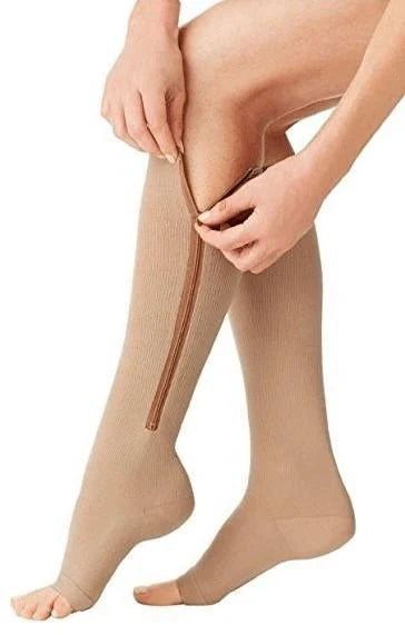 Compressiekousen met Rits Steun &amp; Verlichting