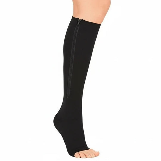 Compressiekousen met Rits Steun &amp; Verlichting