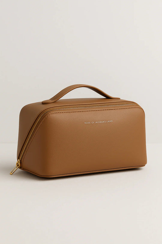 Cosmetische tas reizen groot - elegante make-up organizer voor dames met ritssluiting