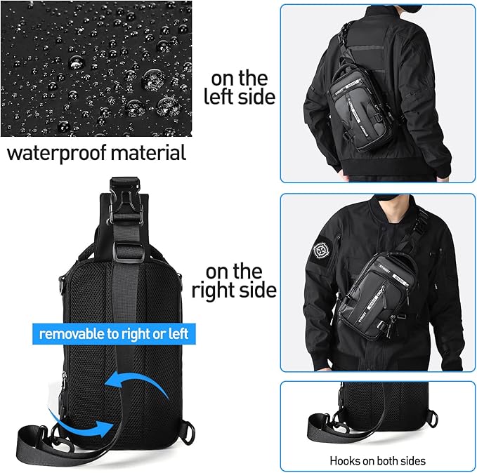 Crossbody Sling Tas – Compacte Schoudertas voor Dagelijks