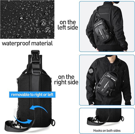 Crossbody Sling Tas – Compacte Schoudertas voor Dagelijks
