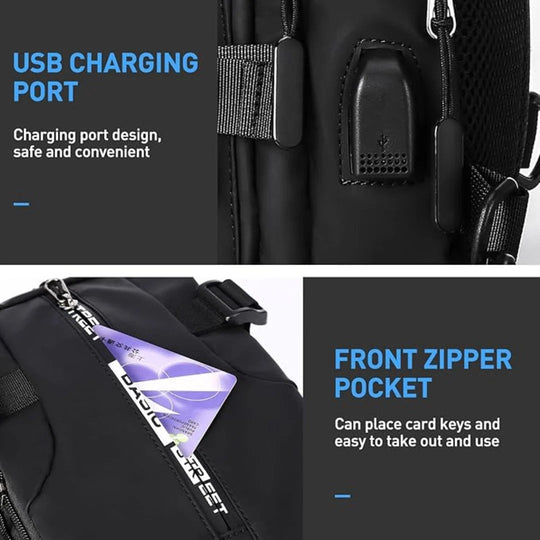 Crossbody Sling Tas – Compacte Schoudertas voor Dagelijks