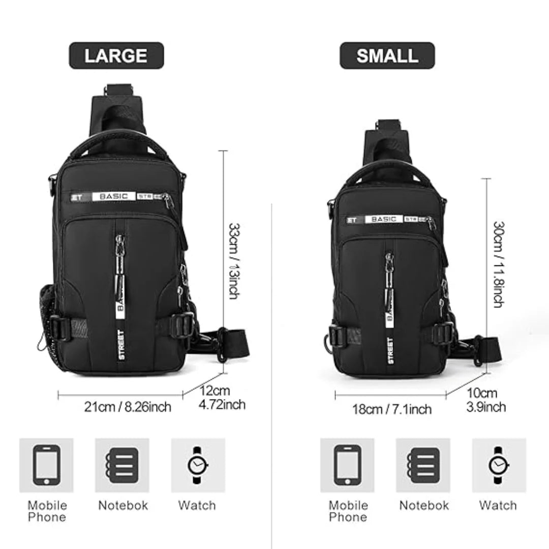 Crossbody Sling Tas – Compacte Schoudertas voor Dagelijks