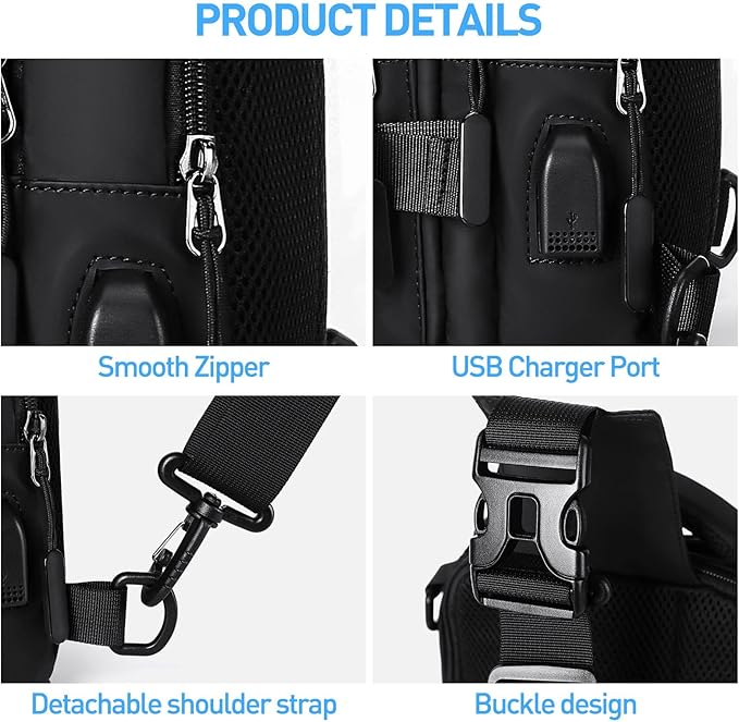 Crossbody Sling Tas – Compacte Schoudertas voor Dagelijks