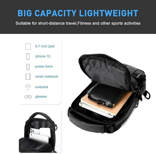 Crossbody Sling Tas – Compacte Schoudertas voor Dagelijks