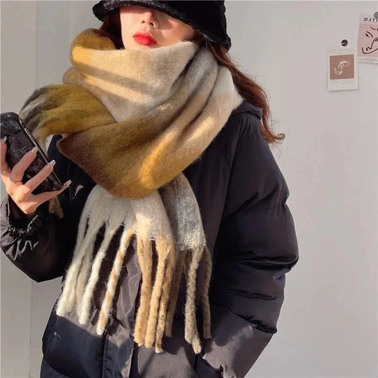 Dames Sjaal – Elegant met Verfijnd Dessin