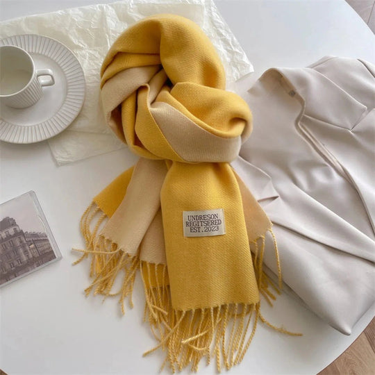Dames Sjaal – Pashmina met Kwastjes