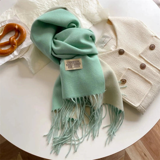 Dames Sjaal – Pashmina met Kwastjes