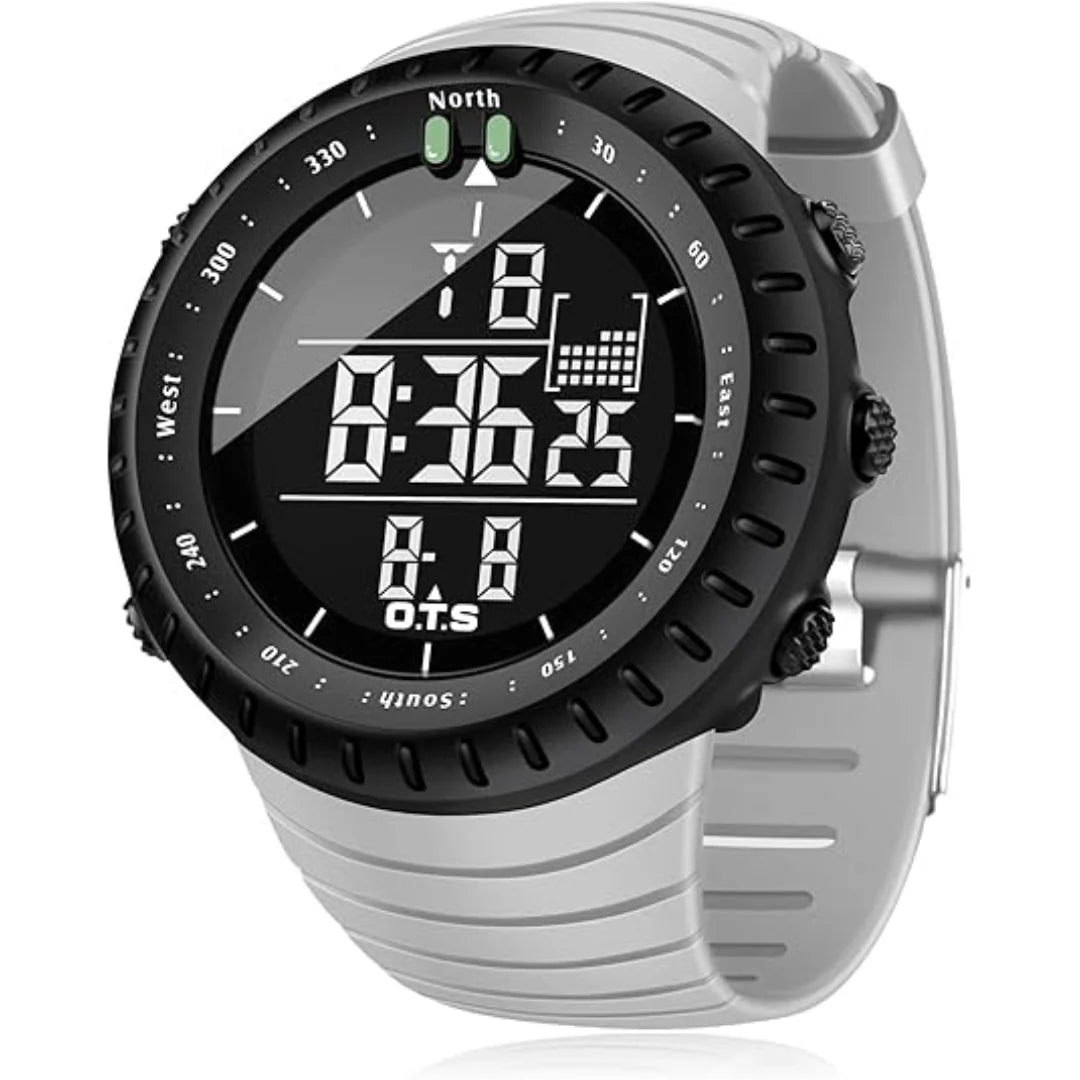 Digitaal Sporthorloge Heren – Waterdicht met Stopwatch