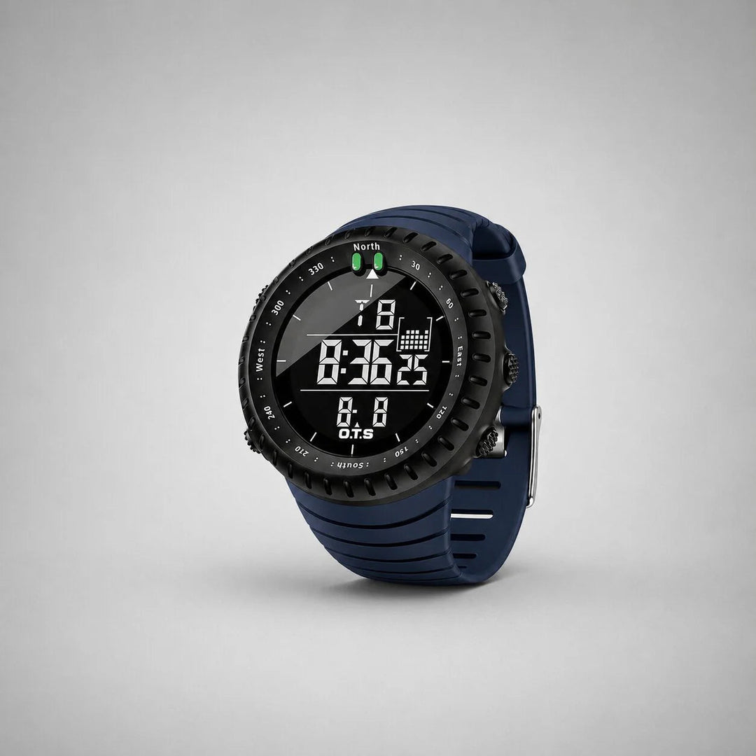 Digitaal Sporthorloge – Waterdicht &amp; Schokbestendig met LED, Alarm en Stopwatch