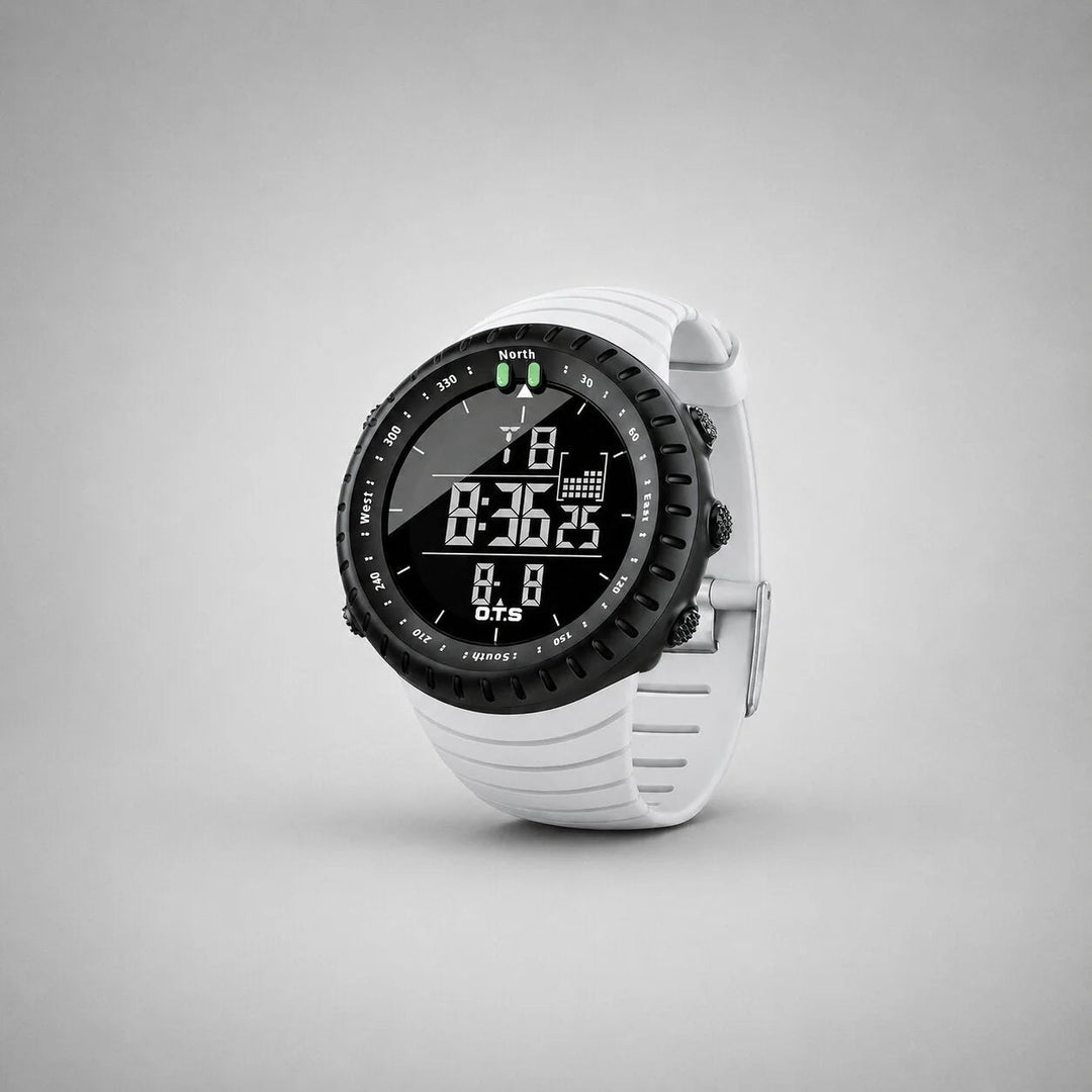 Digitaal Sporthorloge – Waterdicht &amp; Schokbestendig met LED, Alarm en Stopwatch
