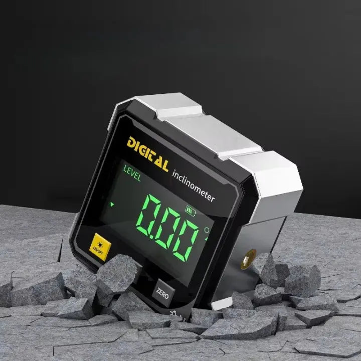 Digitale Waterpas met Laser - Magnetische Voet - USB Oplaadbaar
