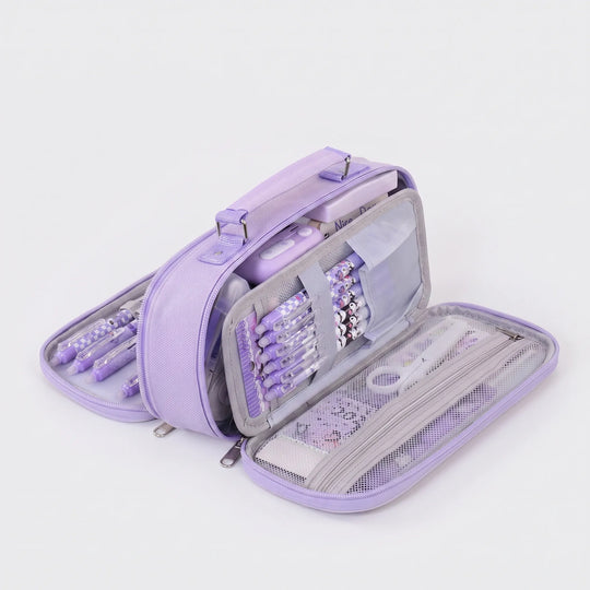 Etui Multifunctioneel met Vakken &amp; Rits – Modulax