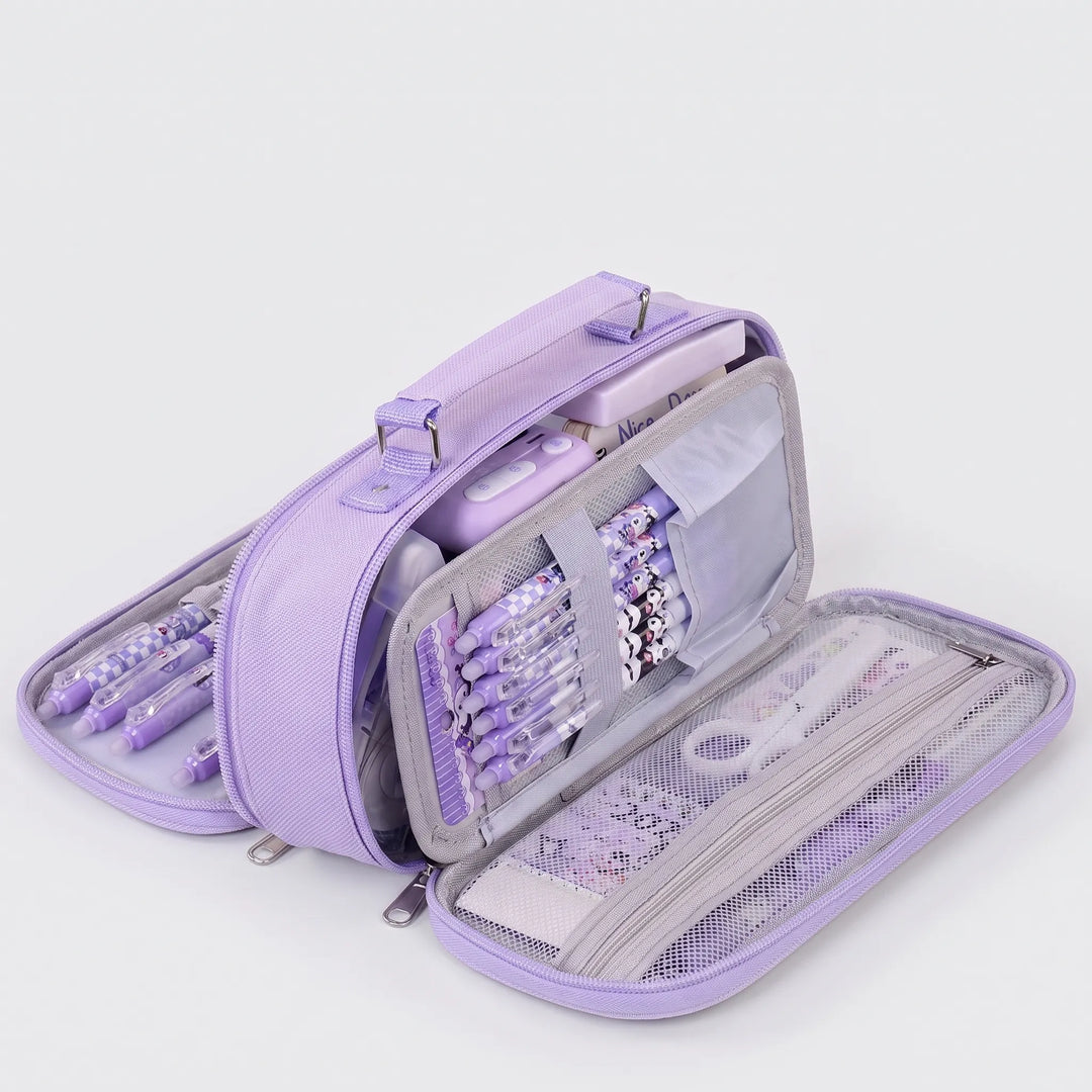 Etui Multifunctioneel met Vakken &amp; Rits – Modulax