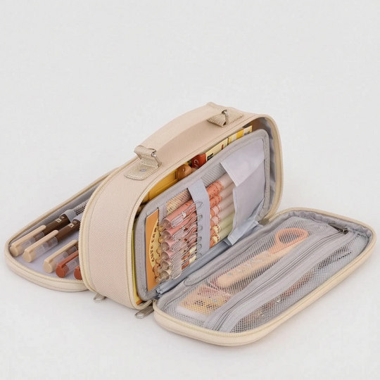 Etui Multifunctioneel met Vakken &amp; Rits – Modulax
