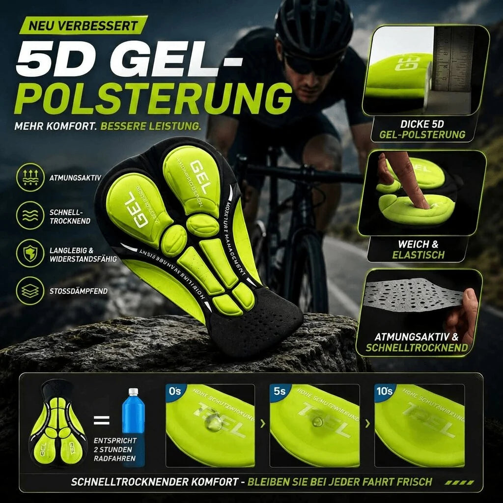 Fietsbroek met Zeempolstering – Dames &amp; Heren