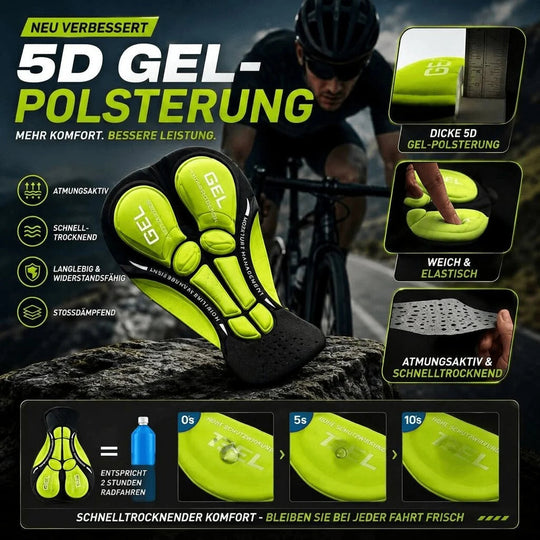 Fietsbroek met Zeempolstering – Dames &amp; Heren