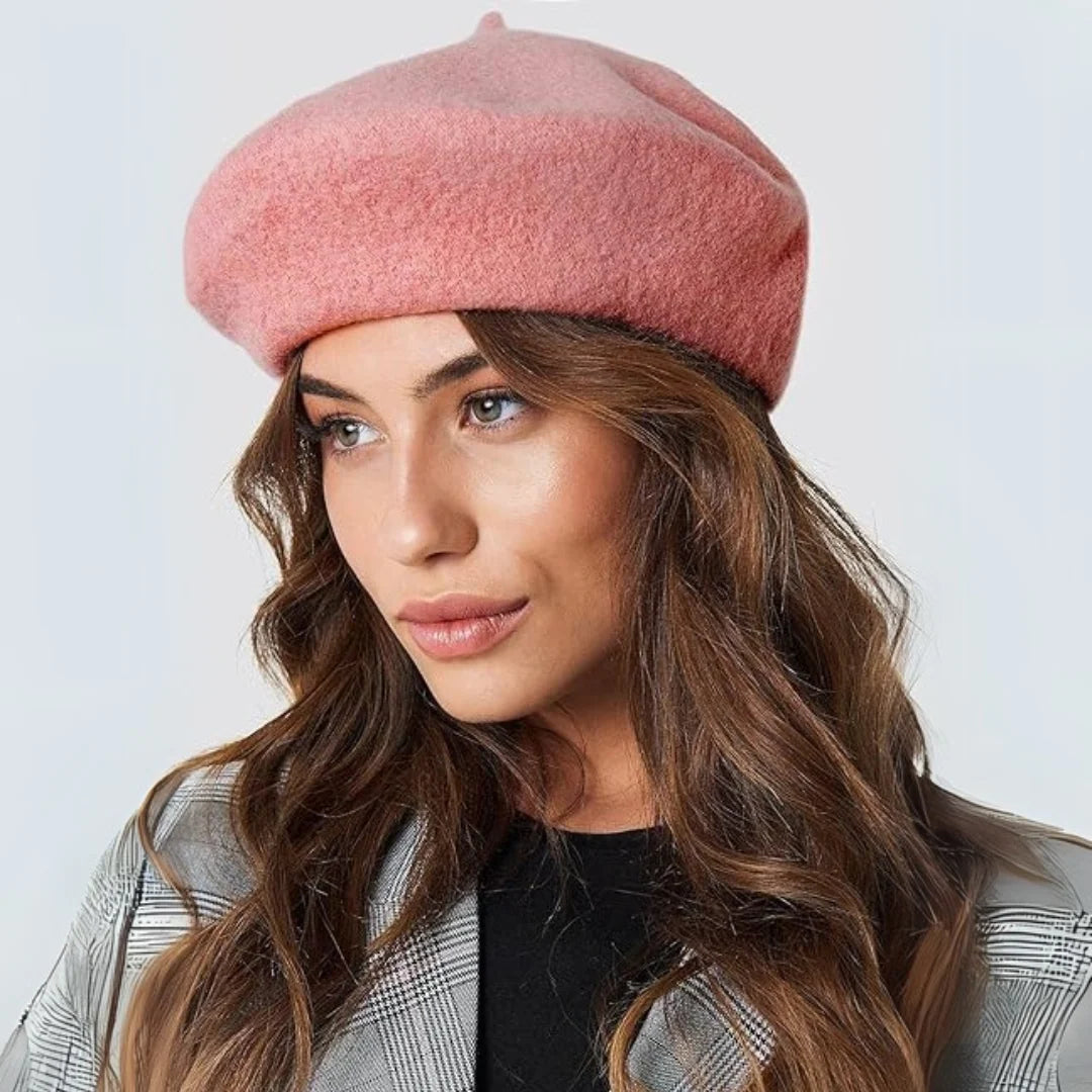 Franse Baret Wol – Klassieke Dames Baret