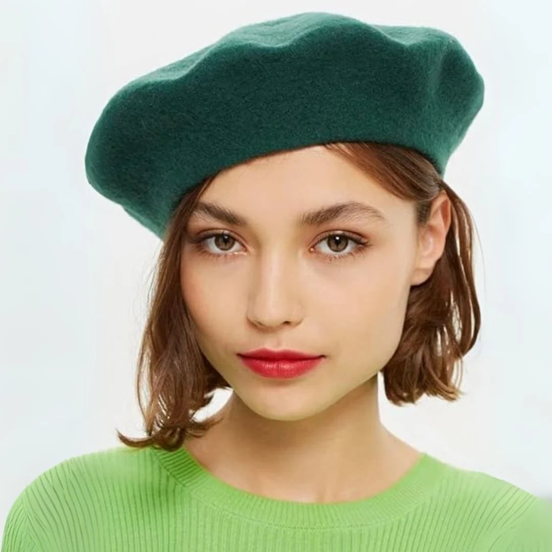 Franse Baret Wol – Klassieke Dames Baret