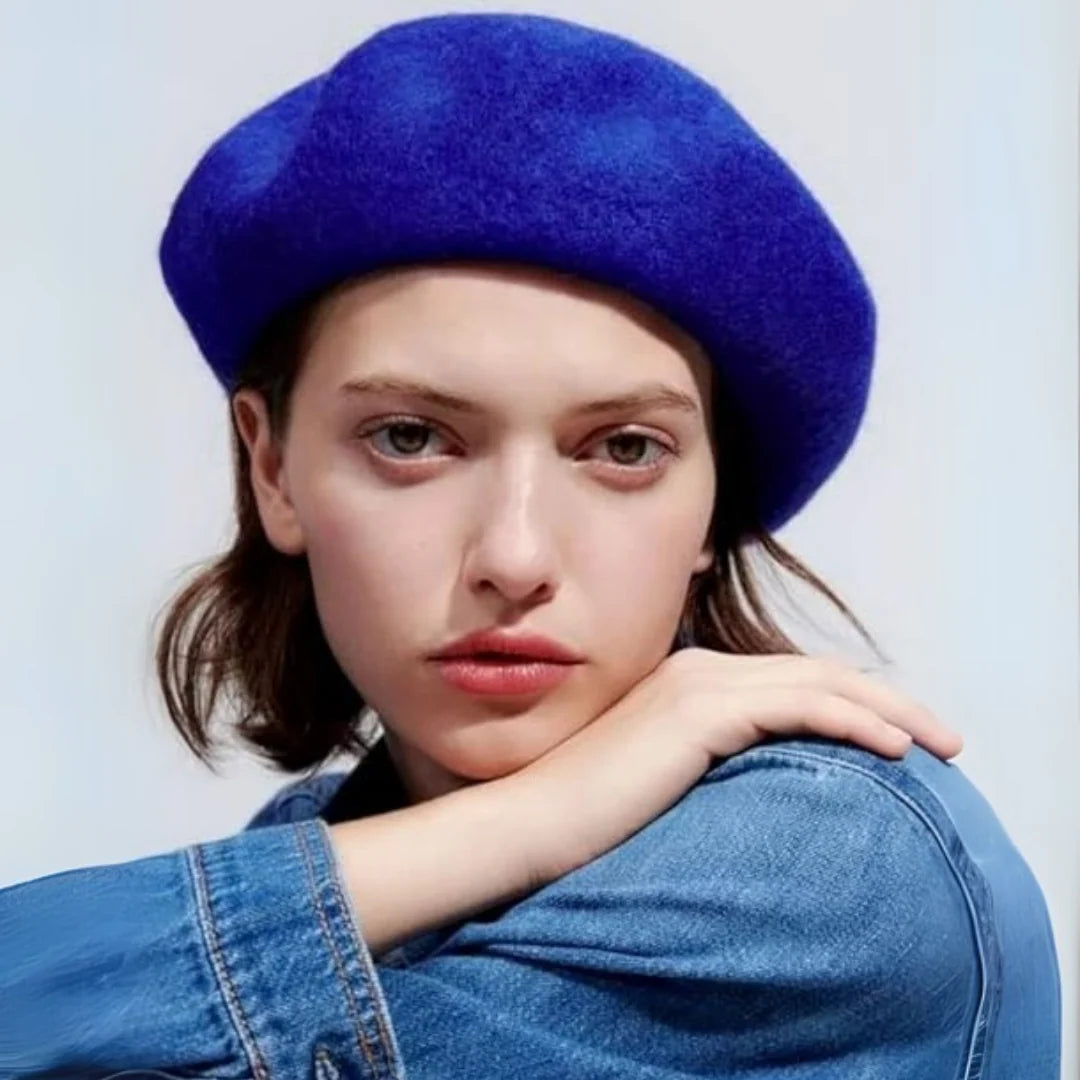 Franse Baret Wol – Klassieke Dames Baret