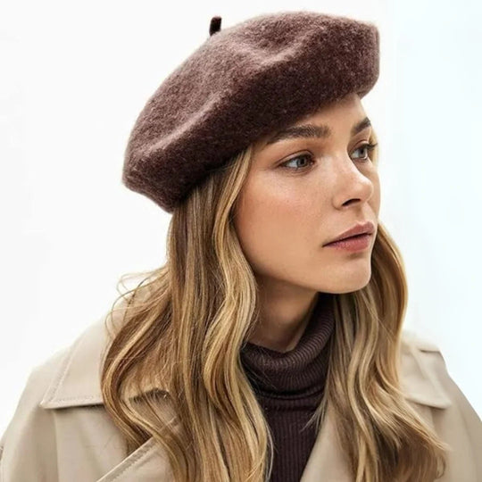 Franse Baret Wol – Klassieke Dames Baret