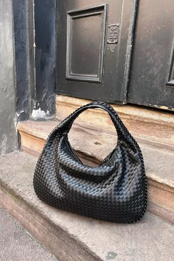 Gevlochten Shopper XL – Ruime Dames Schoudertas