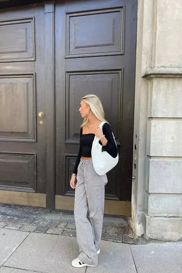 Gevlochten Shopper XL – Ruime Dames Schoudertas