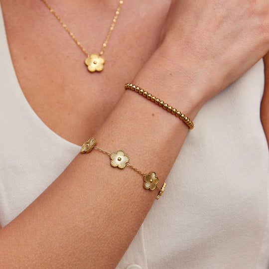 Gold Good Luck Bracelet