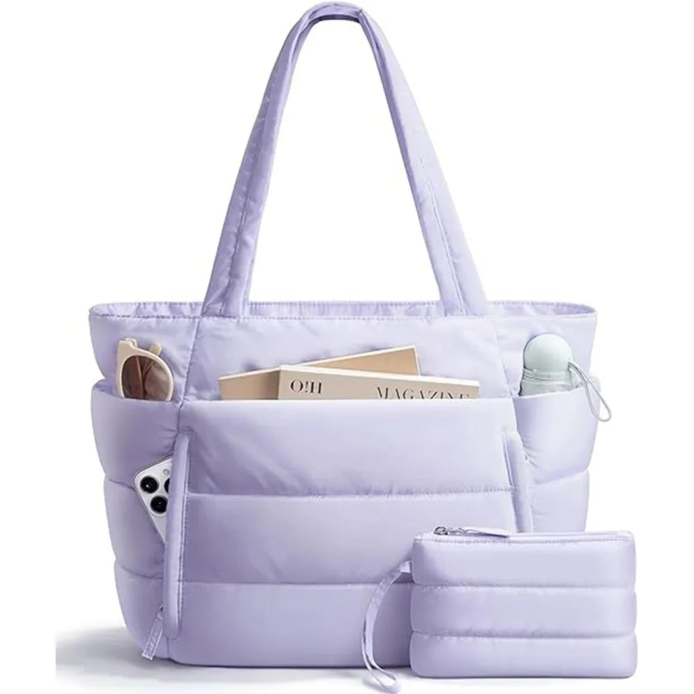 Handtas – Lichtgewicht Puffer Shopper