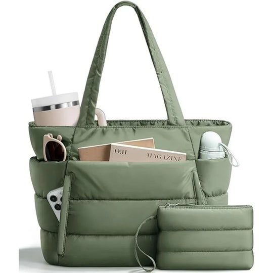 Handtas – Lichtgewicht Puffer Shopper