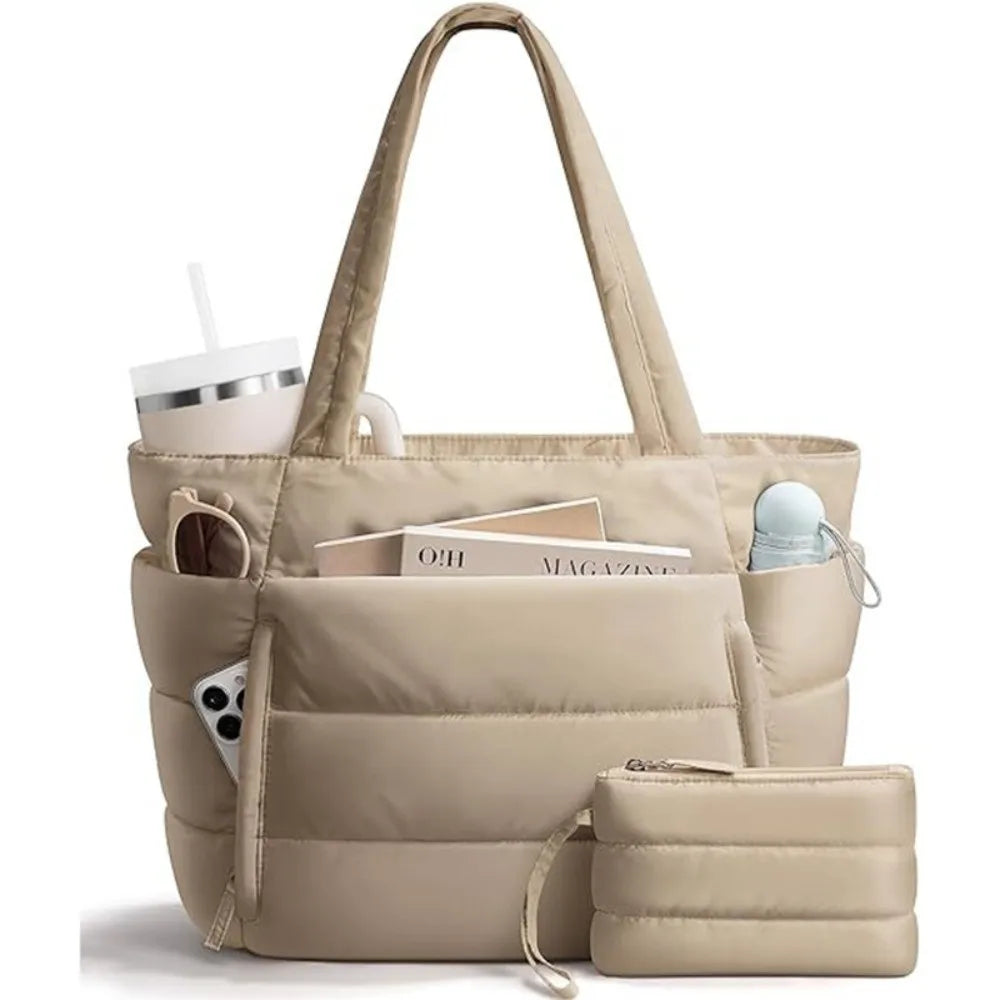 Handtas – Lichtgewicht Puffer Shopper