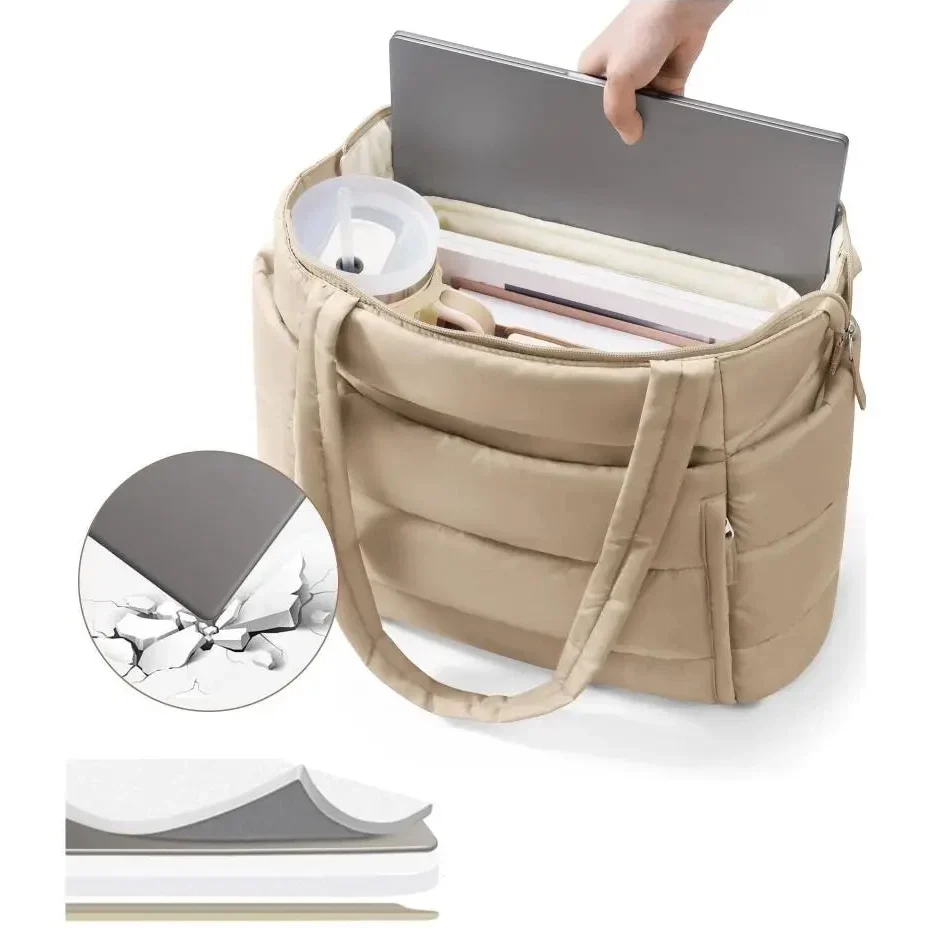 Handtas – Lichtgewicht Puffer Shopper