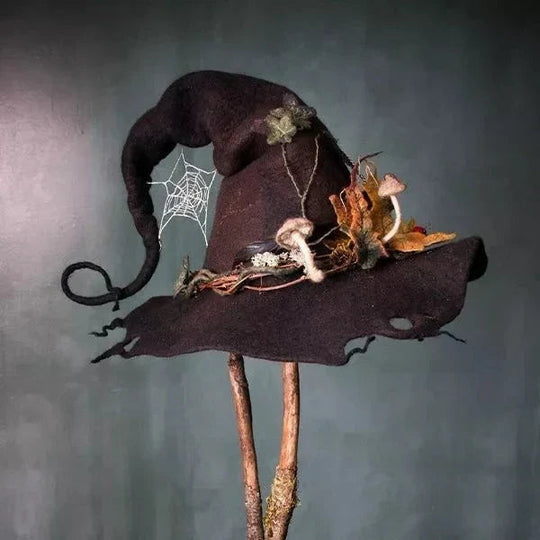 Heksenhoed – Vilt voor Halloween &amp; Feest
