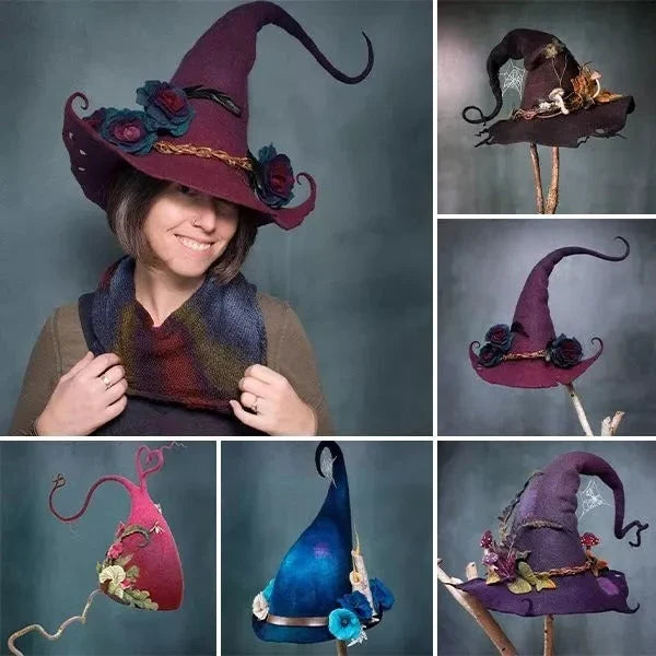 Heksenhoed – Vilt voor Halloween &amp; Feest