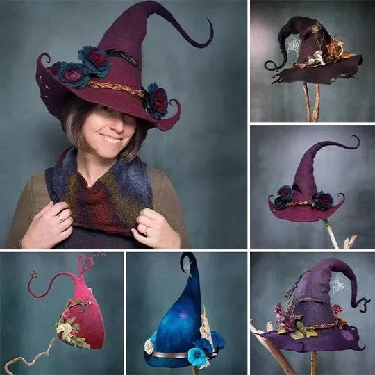 Heksenhoed – Vilt voor Halloween &amp; Feest